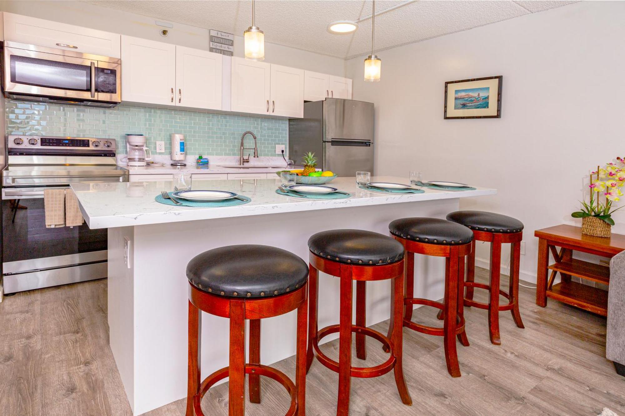 Renovated Ocean View Suite, Near Beach, Free Parking Honolulu Kültér fotó